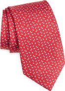 ZEGNA TIES Butterfly Print Silk Tie