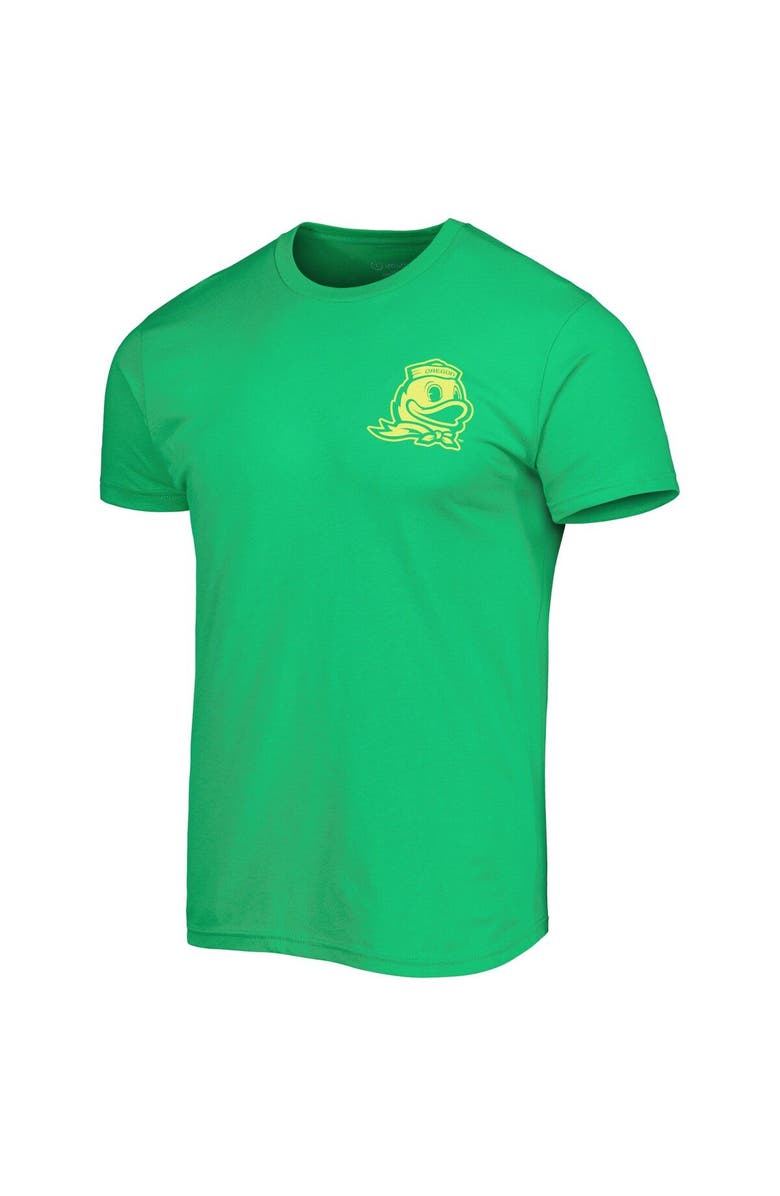 IMAGE ONE Men's Green Oregon Ducks Hyperlocal T-Shirt, Alternate, color, Green