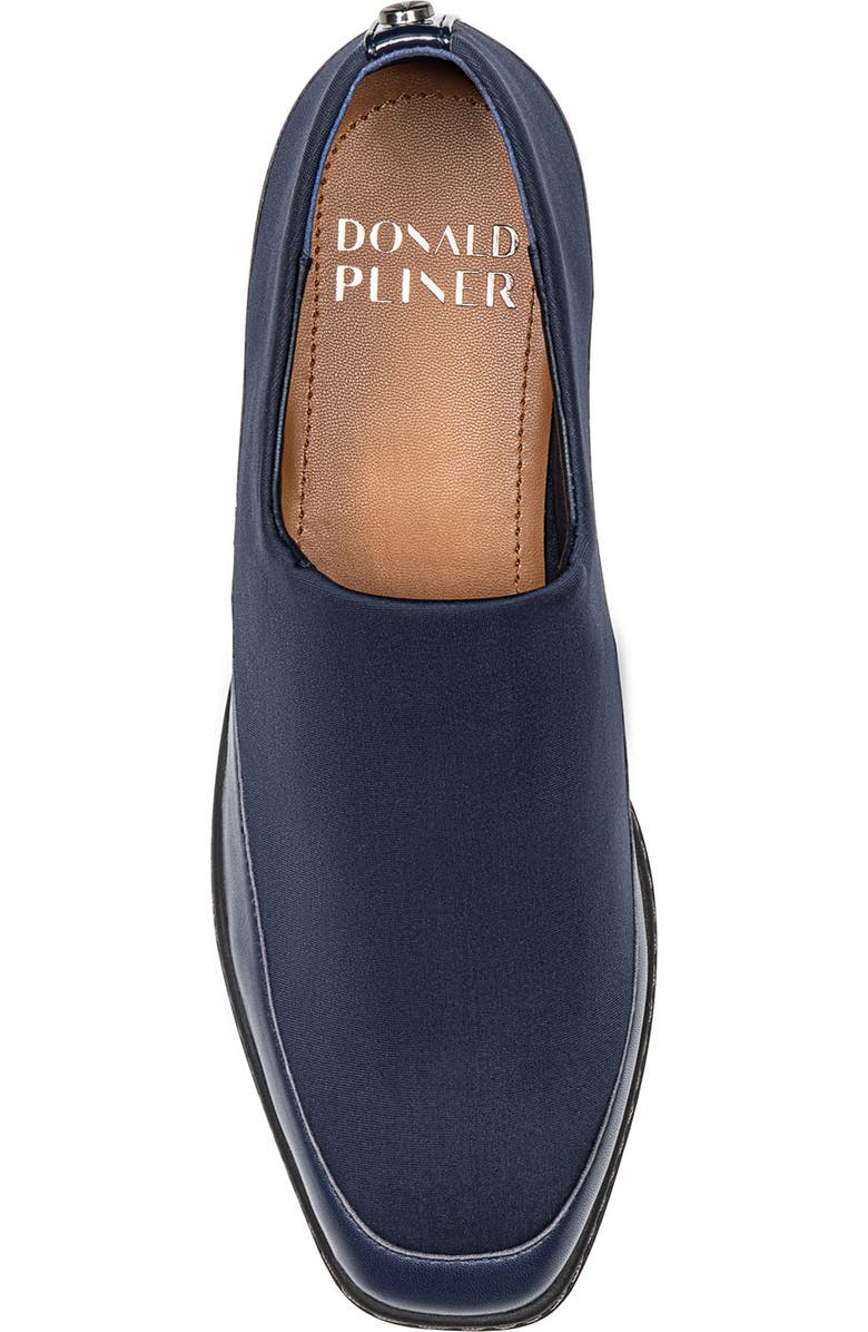 Donald Pliner Wedge Slip-On Loafer, Alternate, color, Navy