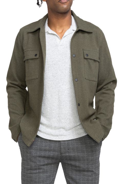 Bennett Knit Shirt Jacket