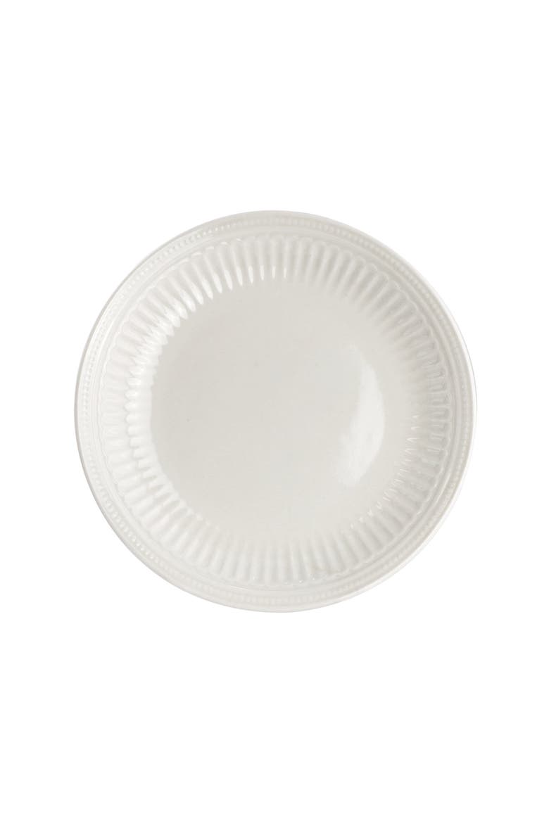 6 Piece Stoneware Salad Plate Set, Alternate, color, White