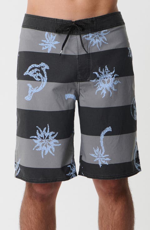 Mirage Disorder Striped Board Shorts