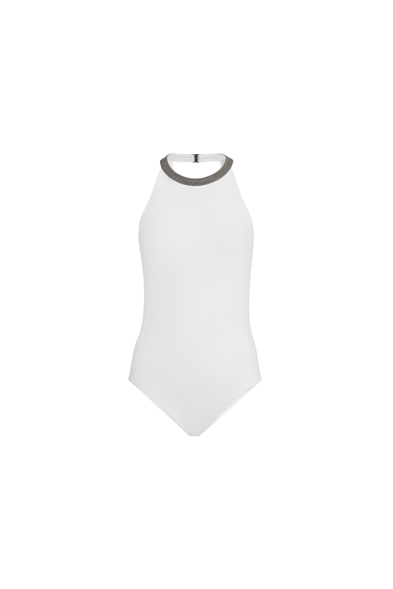 One-piece swimsuit, Alternate, color, White