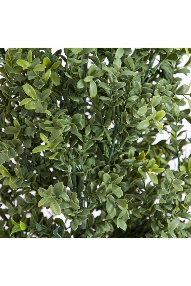 5-ft UV Resistant Artificial Boxwood Topiary Tree, Alternate, color, Green