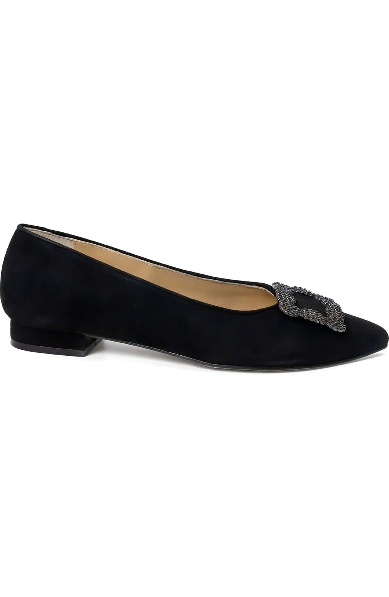 Menina Step Tiara Noir Flat, Main, color, Black