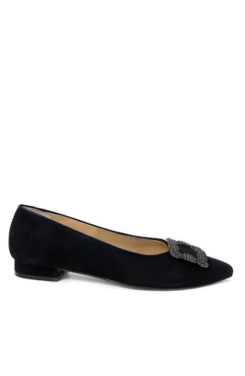 Tiara Noir Flat (Women)