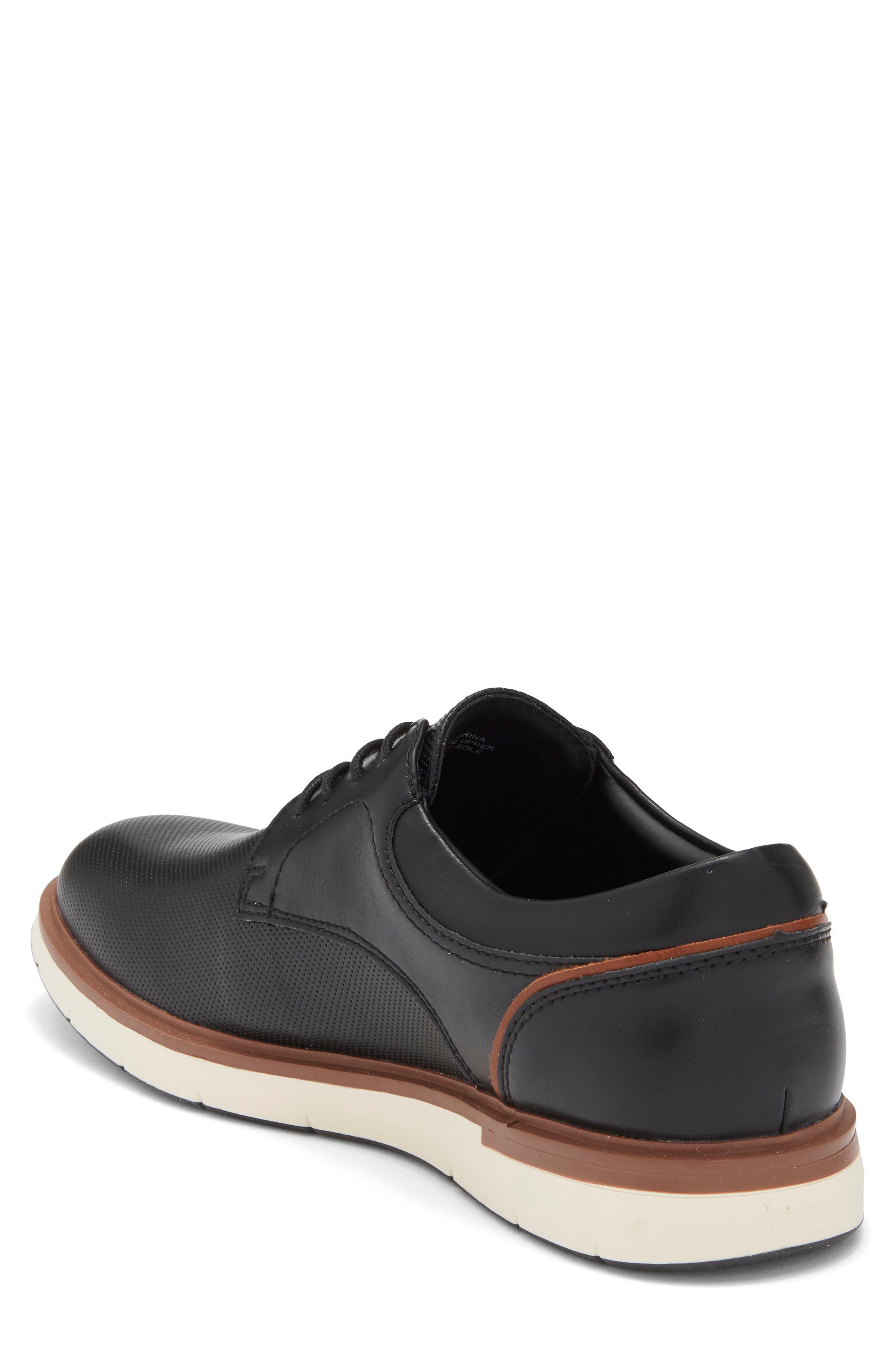 Abound Myron Perforated Hybrid Derby, Alternate, color, Black