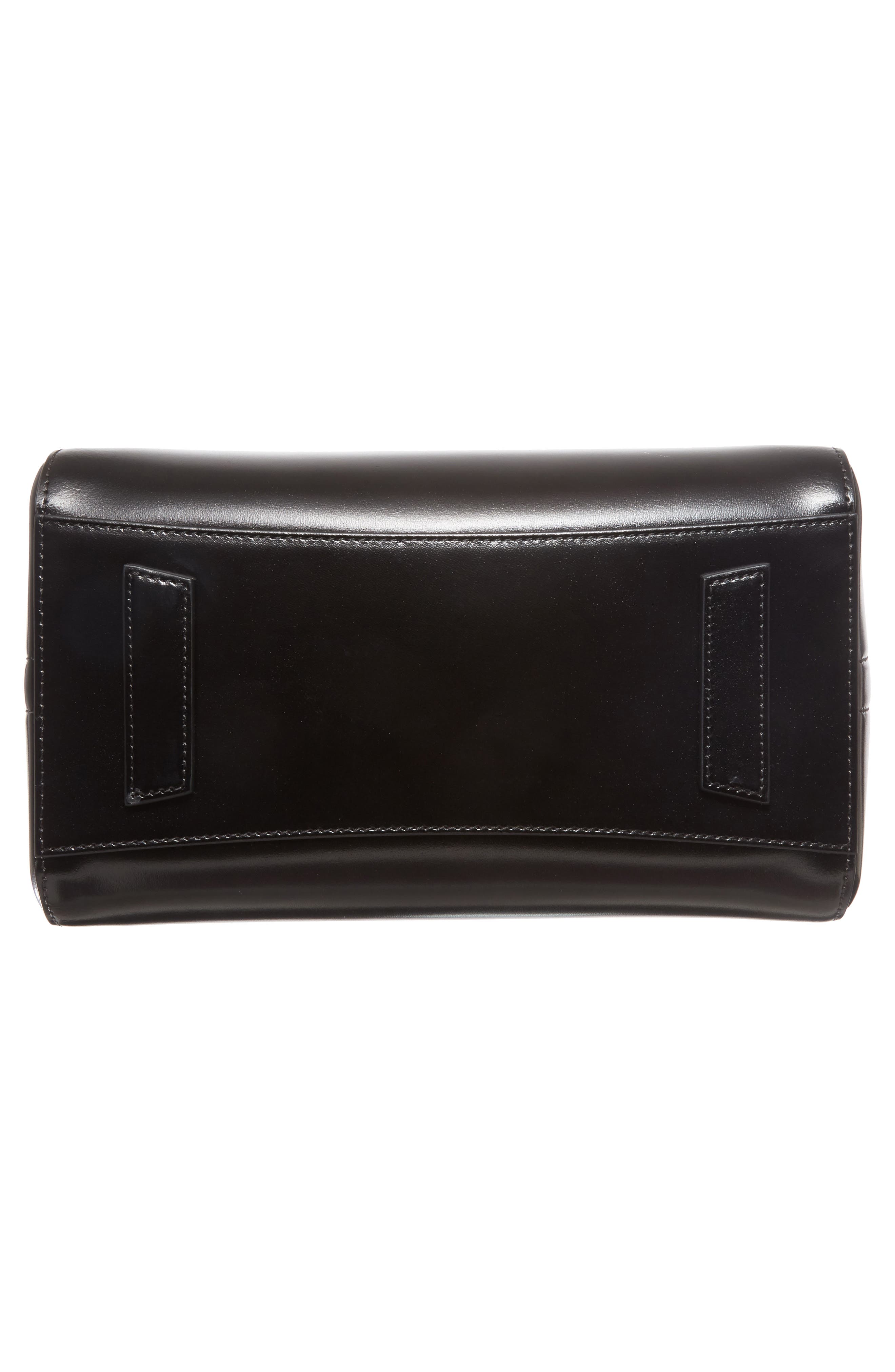 Givenchy Small Antigona Box Leather Satchel, Alternate, color, 