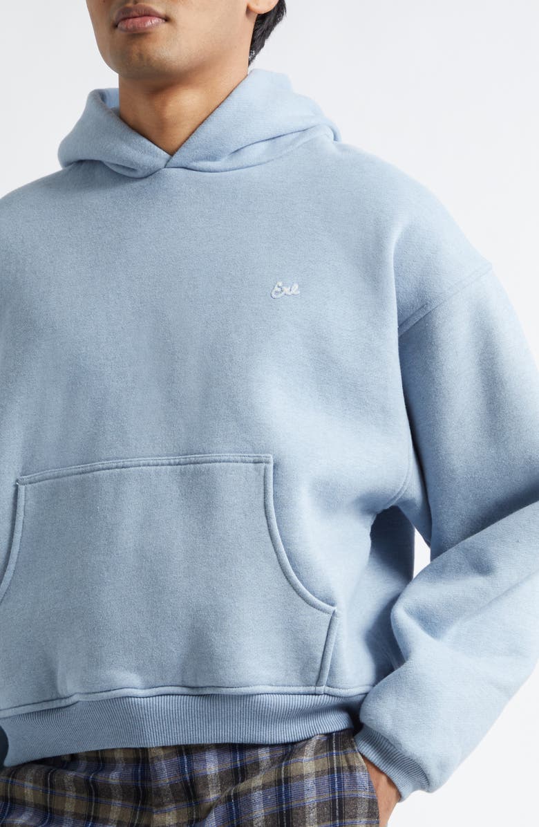 ERL Gender Inclusive Fleece Hoodie, Alternate, color, Blue