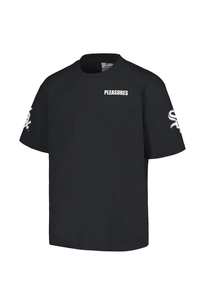 Men's PLEASURES  Black Chicago White Sox Team T-Shirt, Alternate, color, Black