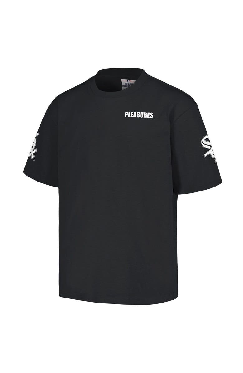 PLEASURES Men's PLEASURES Black Chicago White Sox Team T-Shirt, Alternate, color, Black