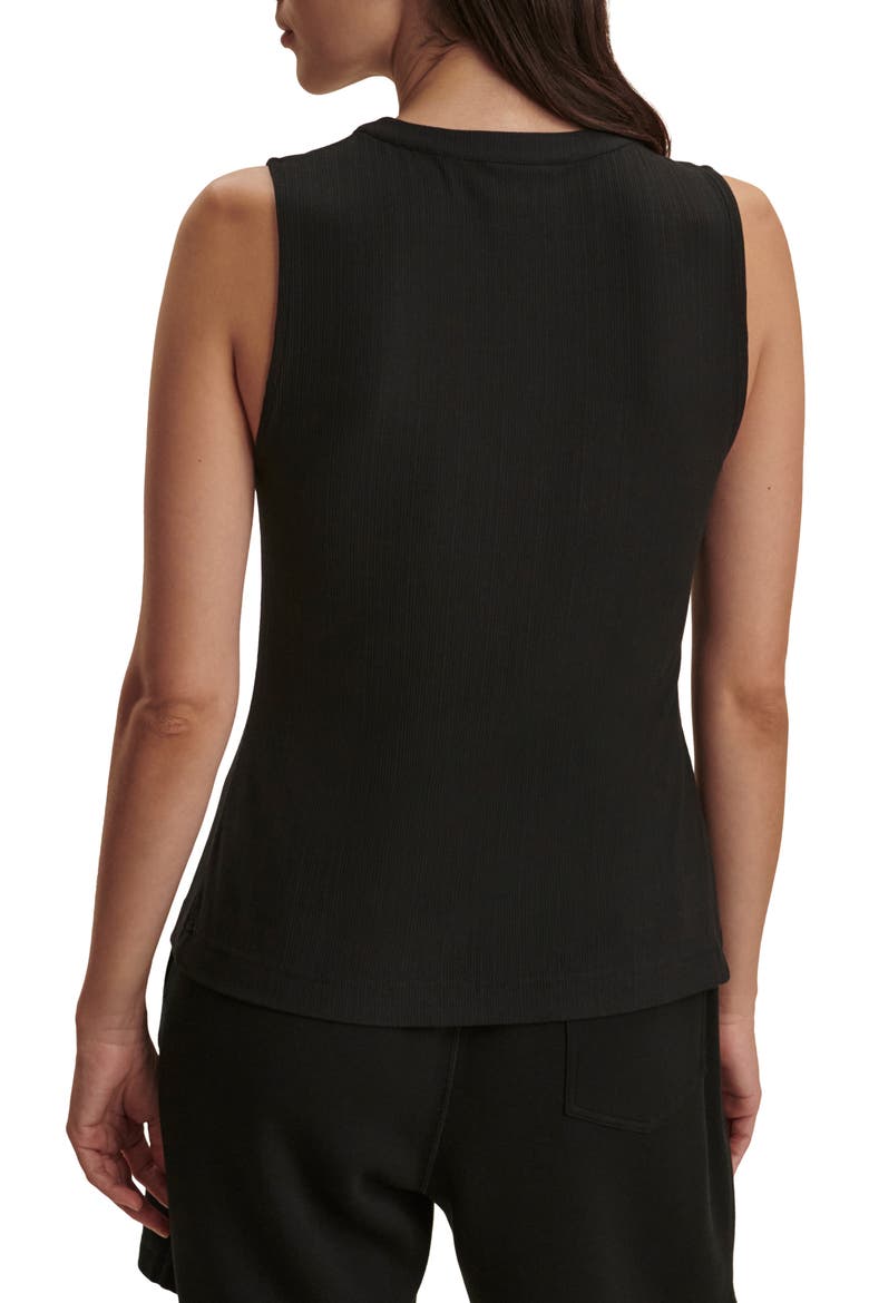 Latia Button-Up Tank, Alternate, color, BLACK