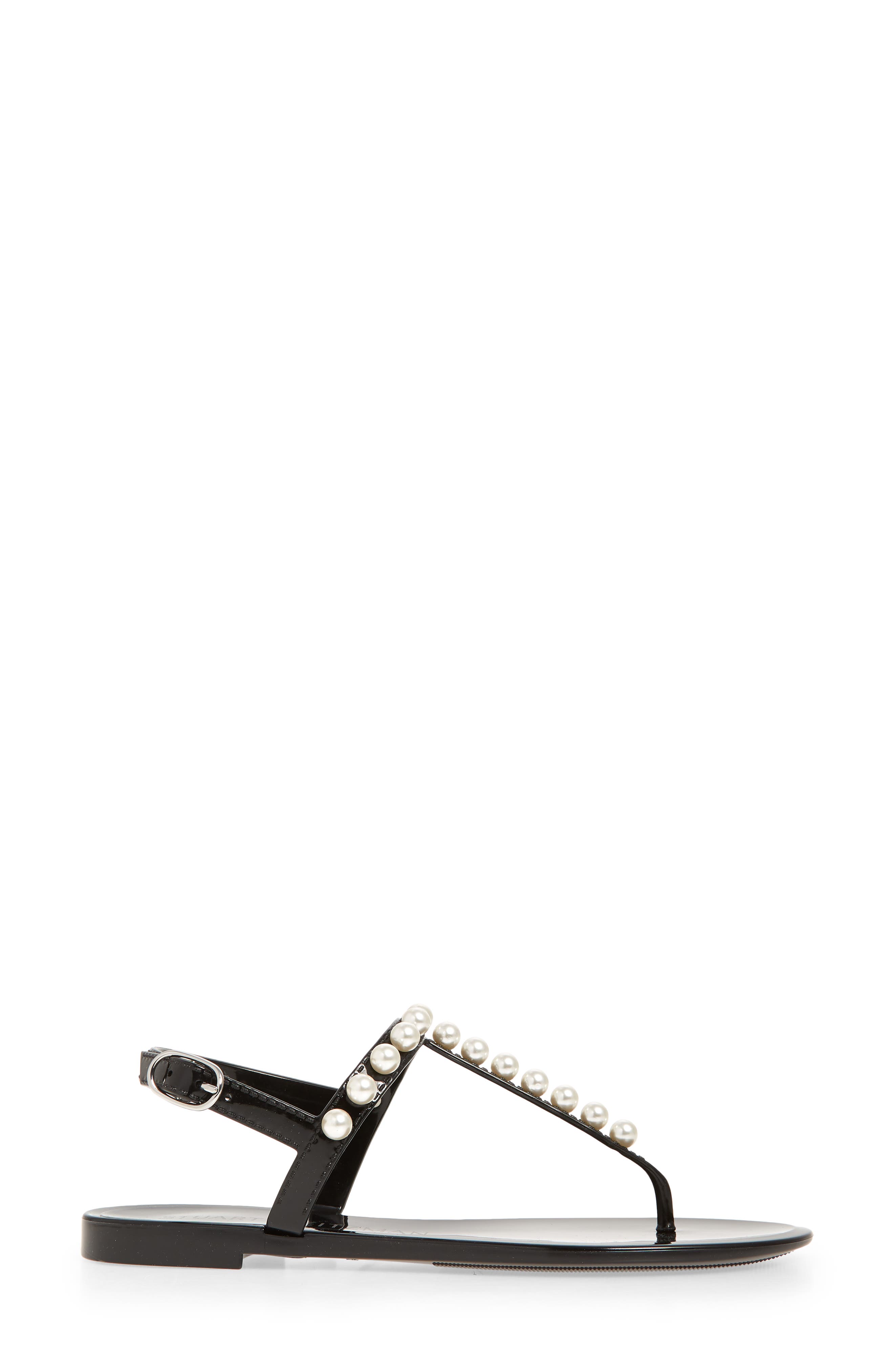 Goldie Jelly Sandal, Alternate, color, BLACK