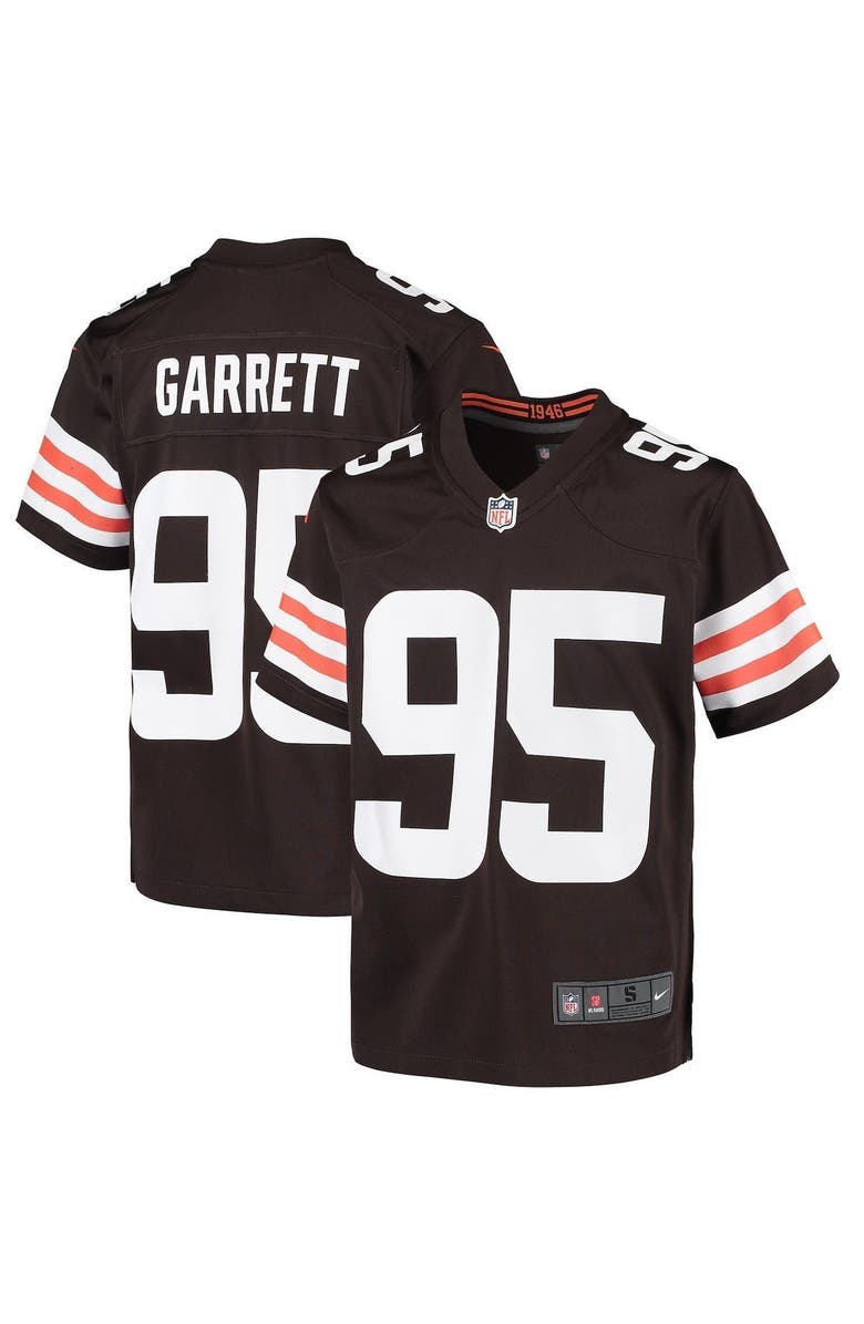 Nike Youth Nike Myles Garrett Brown Cleveland Browns Team Game Jersey, Main, color, Brown