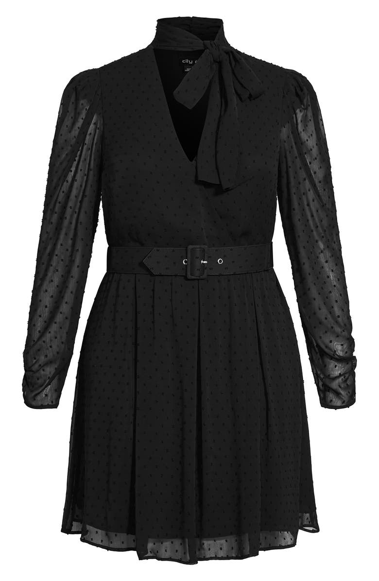 City Chic Adore Me Long Sleeve Dress, Alternate, color,