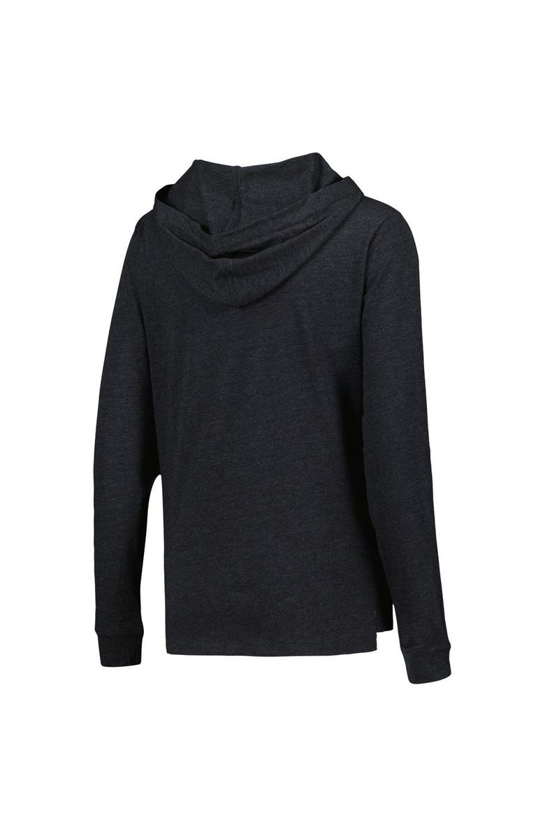 CONCEPTS SPORT Women's Concepts Sport Heather Black Charlotte Hornets Team Hoodie & Pants Sleep Set, Alternate, color, Heather Black