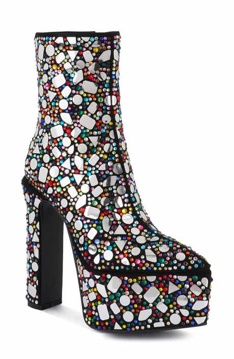 LONDON RAG Fancy Mirror Platform Boot