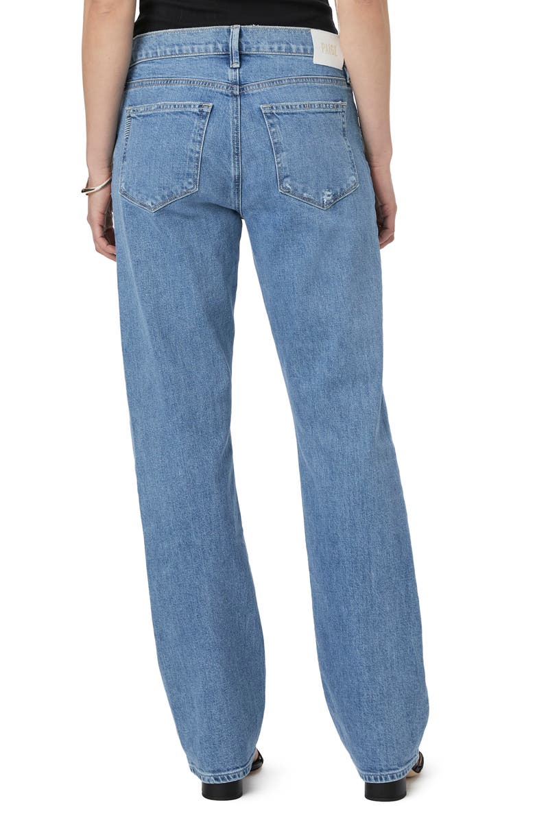 PAIGE Serena Relaxed Boyfriend Jeans, Alternate, color, Holy Grail Distressed