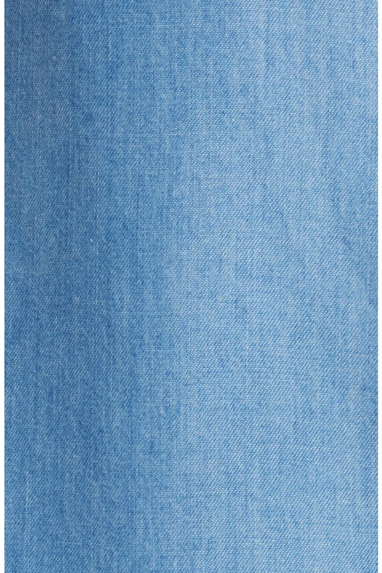 Lowen Short Sleeve Chambray Top, Alternate, color, MEDIUM WASH