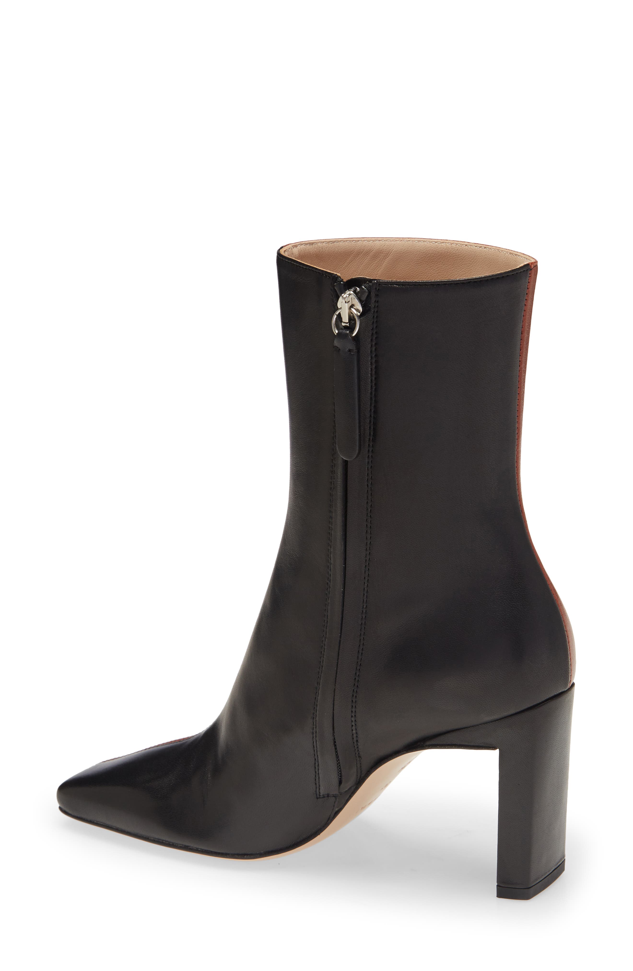 Isa Square Toe Boot, Alternate, color, TERRA BLACK