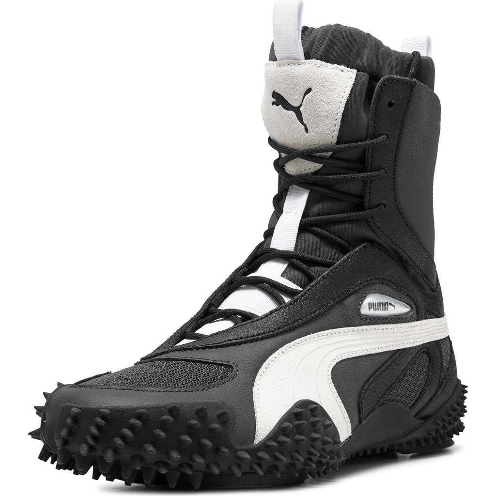 Puma Mostro Mid Sneaker Boot In Black
