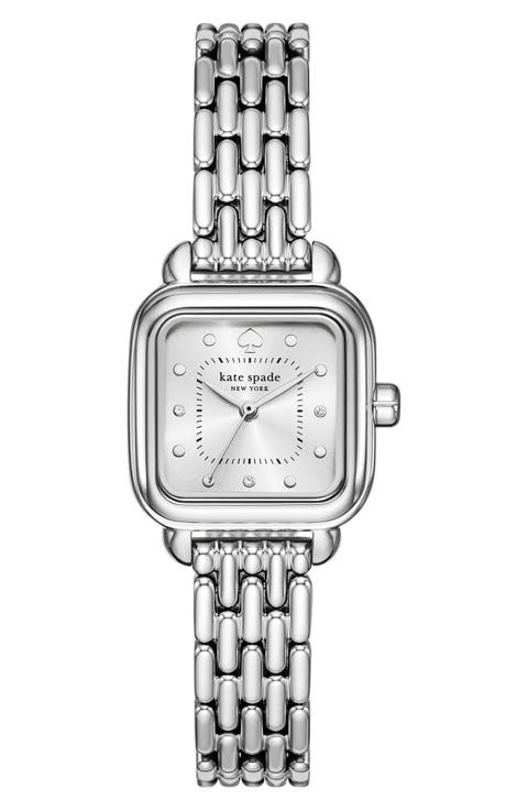 Gracie Square Bracelet Watch, 25mm