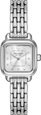 Kate Spade New York Gracie Square Bracelet Watch, 25mm