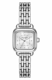 Kate Spade New York Gracie Square Bracelet Watch, 25mm
