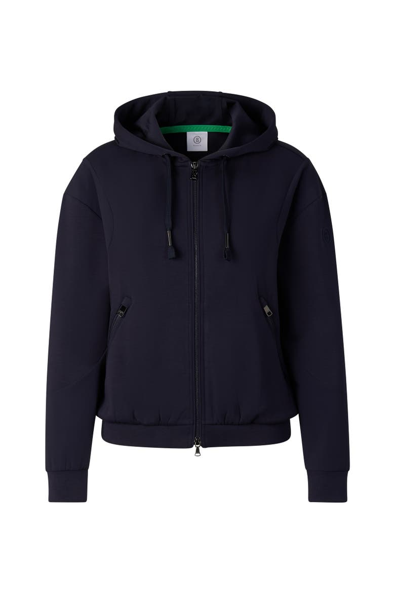 Julietta Jersey Jacket, Main, color, Navy blue