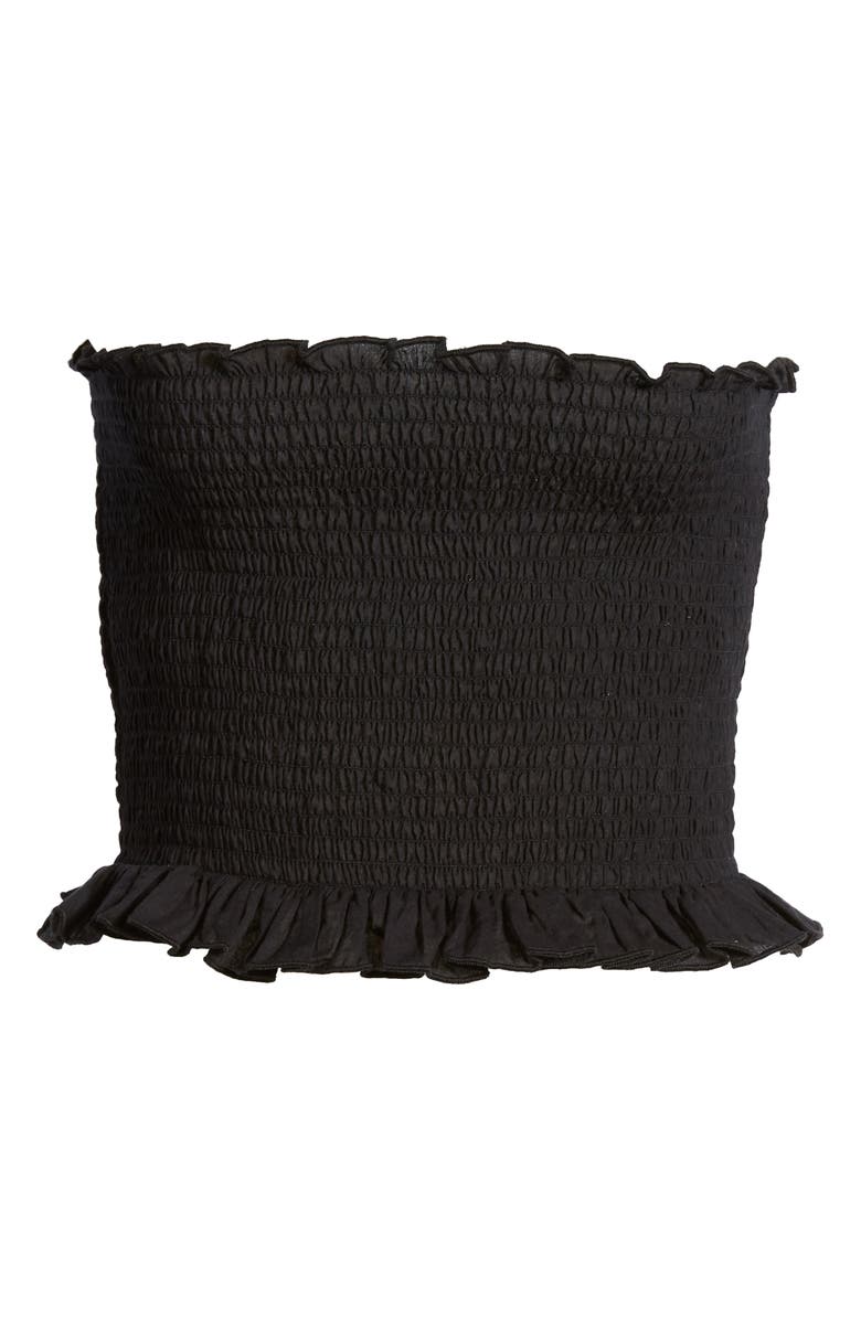 Only Sunny Smocked Bandeau Top, Alternate, color, 