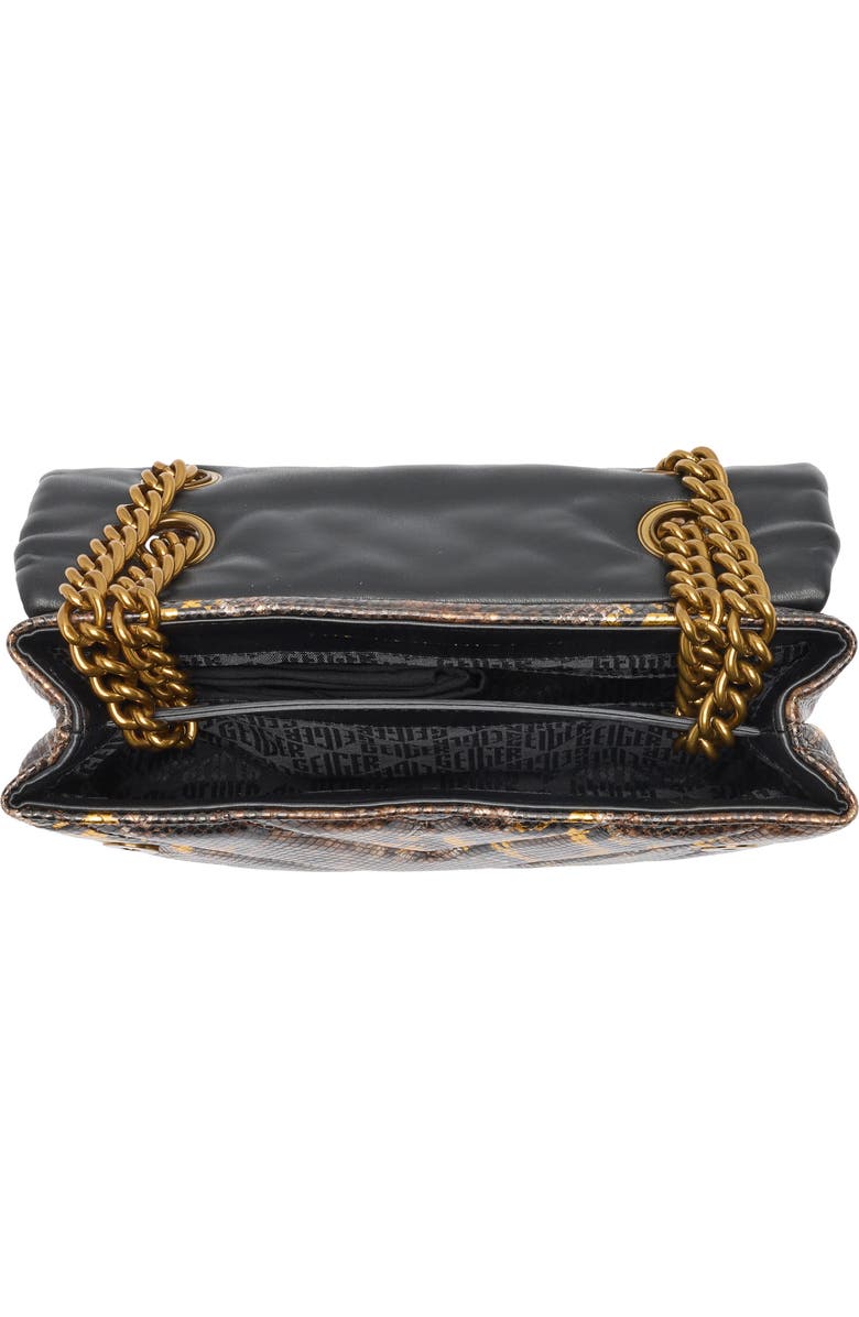 Kurt Geiger London Kensington Snake Print Shoulder Bag, Alternate, color,