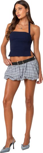 Dara Crop Halter Top