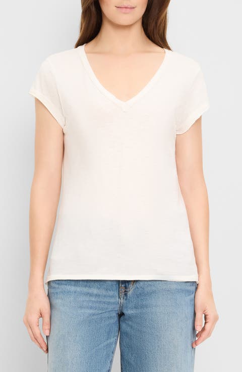 Baxter Raw Edge Supima® Cotton T-Shirt
