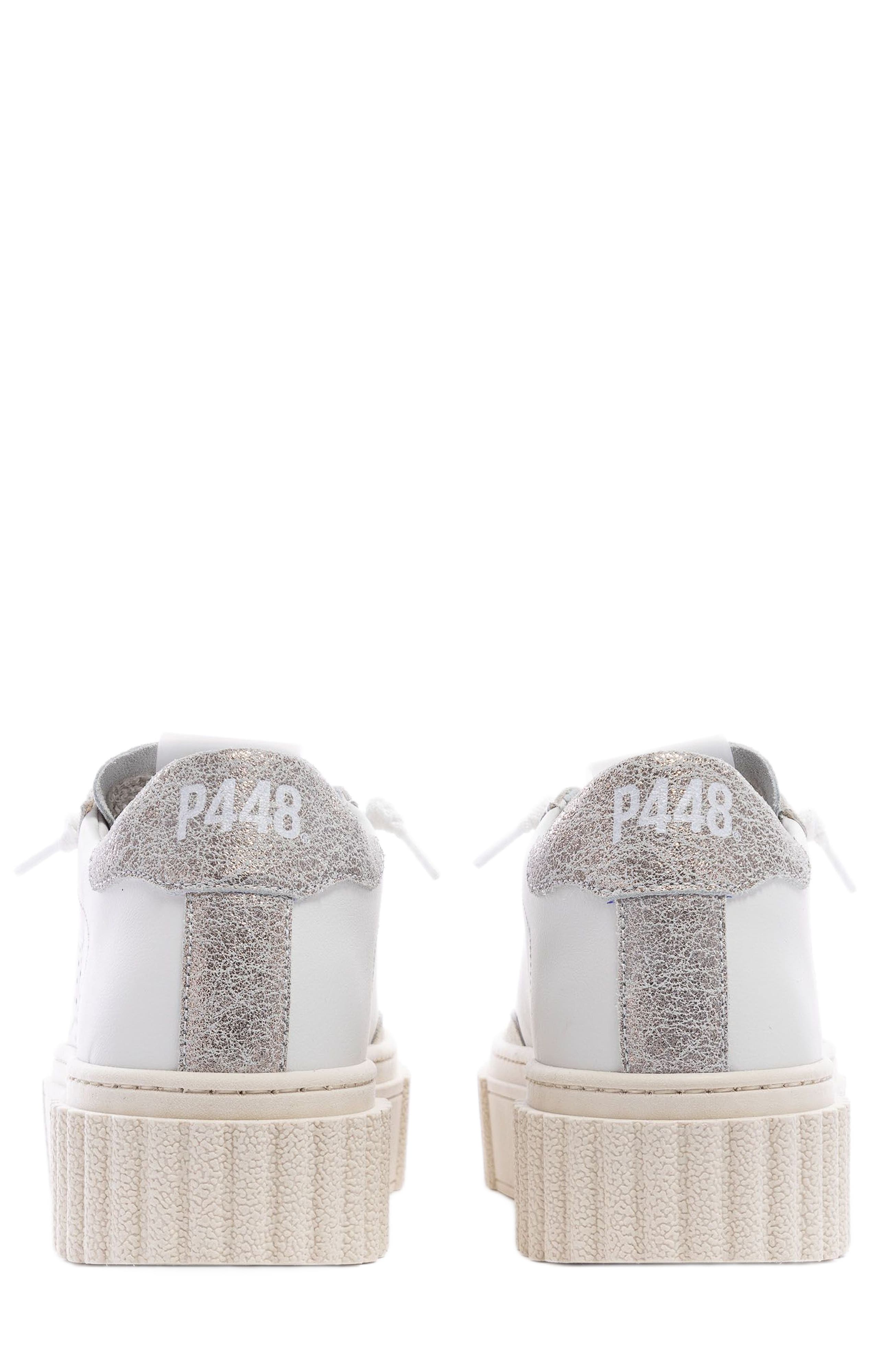 P448 Creeper Platform Sneaker, Alternate, color, Silver Dust