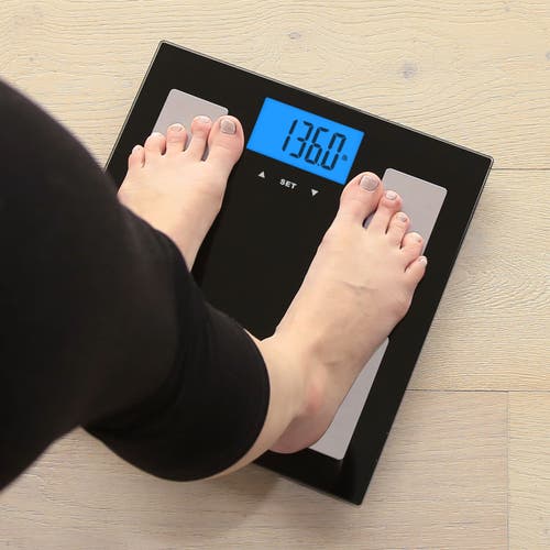 Escali Goal Tracking Body Composition Scale In Black