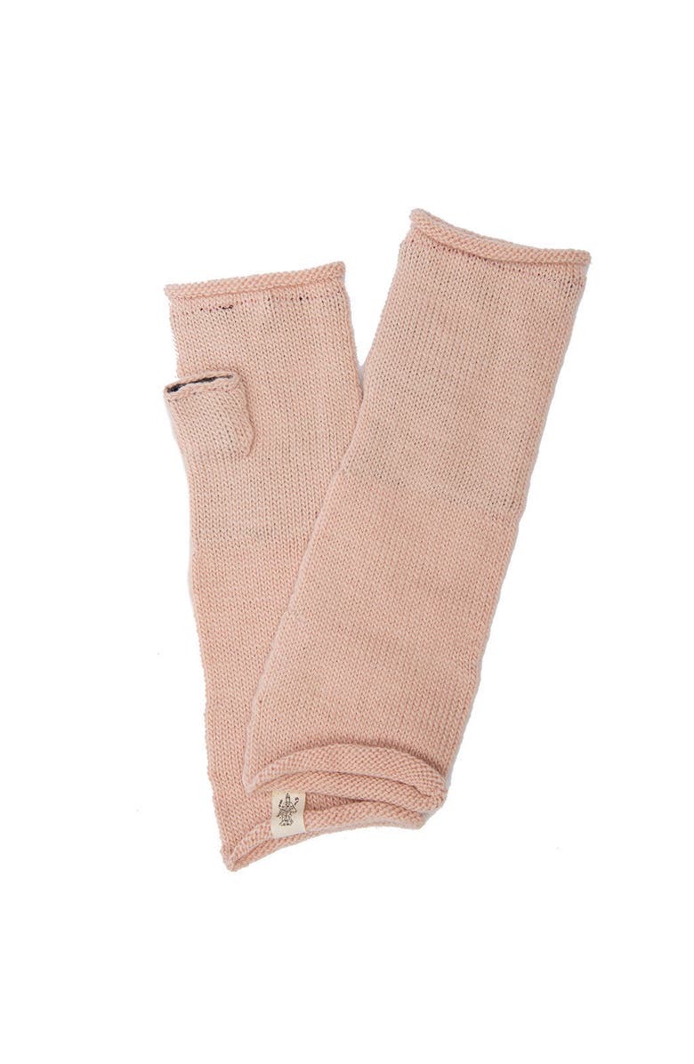 Nirvanna Designs Forever Long Handwarmers, Main, color, Pink Quartz