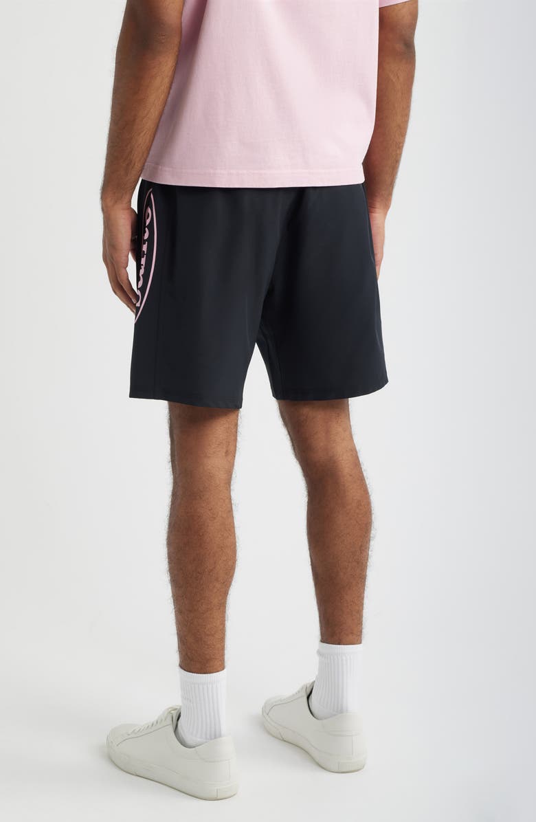 SANTO STUDIO Stadium Tech Drawstring Shorts, Alternate, color, Pink
