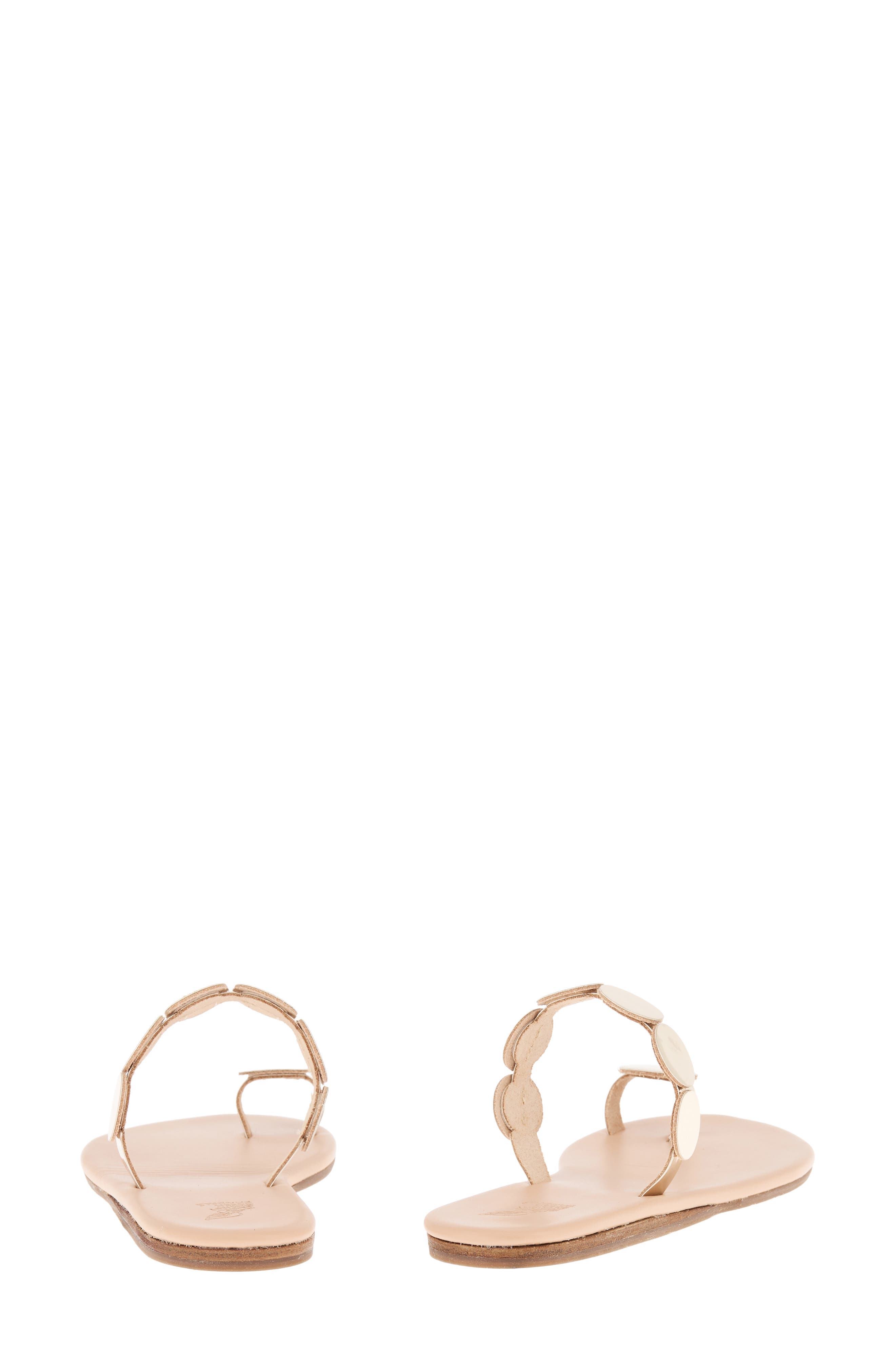 Ancient Greek Sandals Dirki Discs Sandal, Alternate, color, Gold
