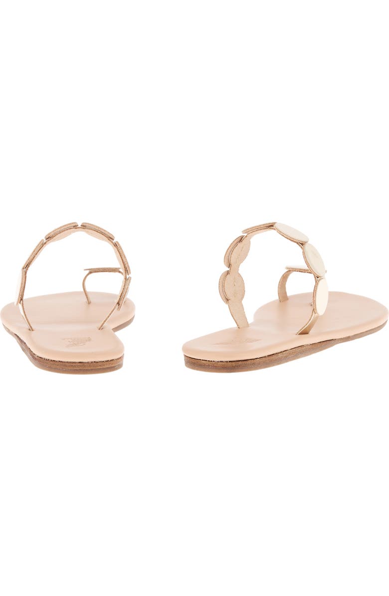 Ancient Greek Sandals Dirki Discs Sandal, Alternate, color, Gold