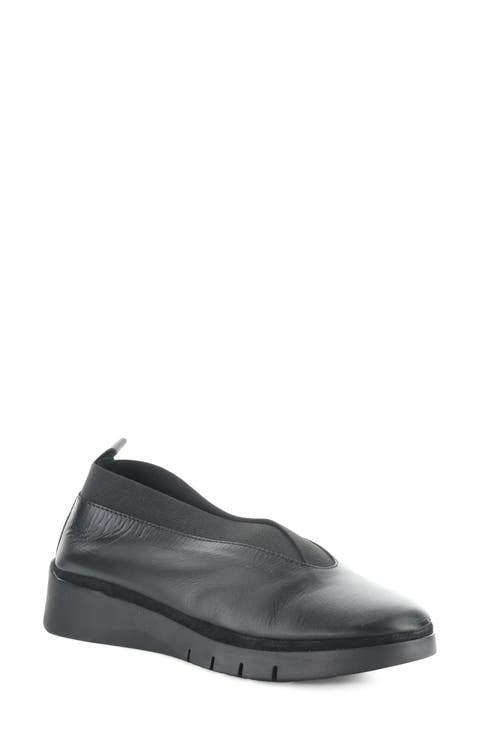 Lomel Leather Skimmer Flat