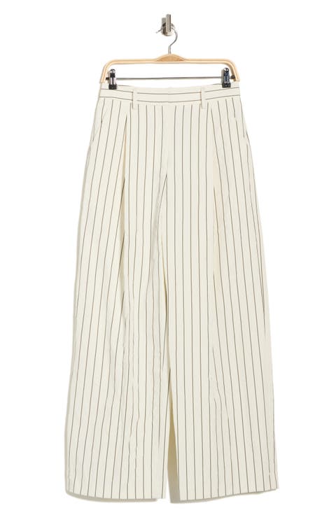 Greenwich Avenue Linen Wide Leg Pants
