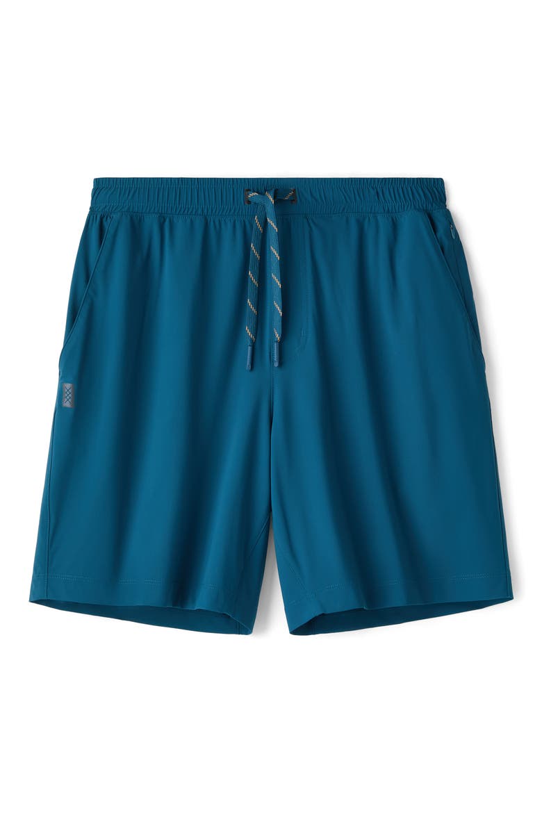 Pursuit 7-Inch Unlined Training Shorts, Alternate, color, CAPE BLUE