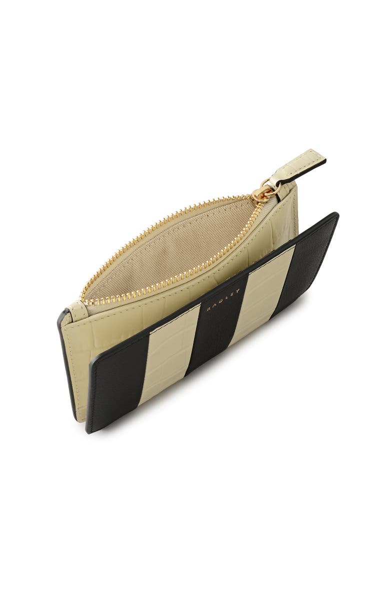 Radley Coin Street - Patchwork Medium Ziptop Wallet, Alternate, color, Black