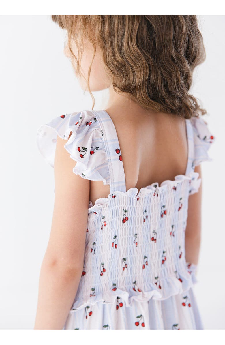 Charlie Lou Baby<sup>®</sup> Ruffle Smocked Dress, Alternate, color, Multicolored