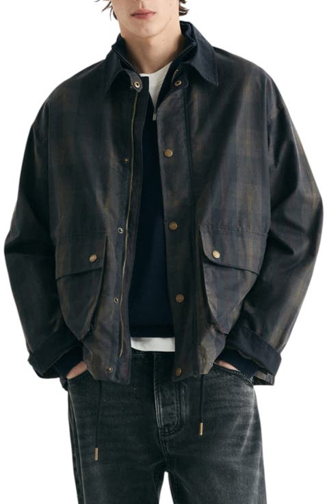 Striped Printed Oxford Shirt