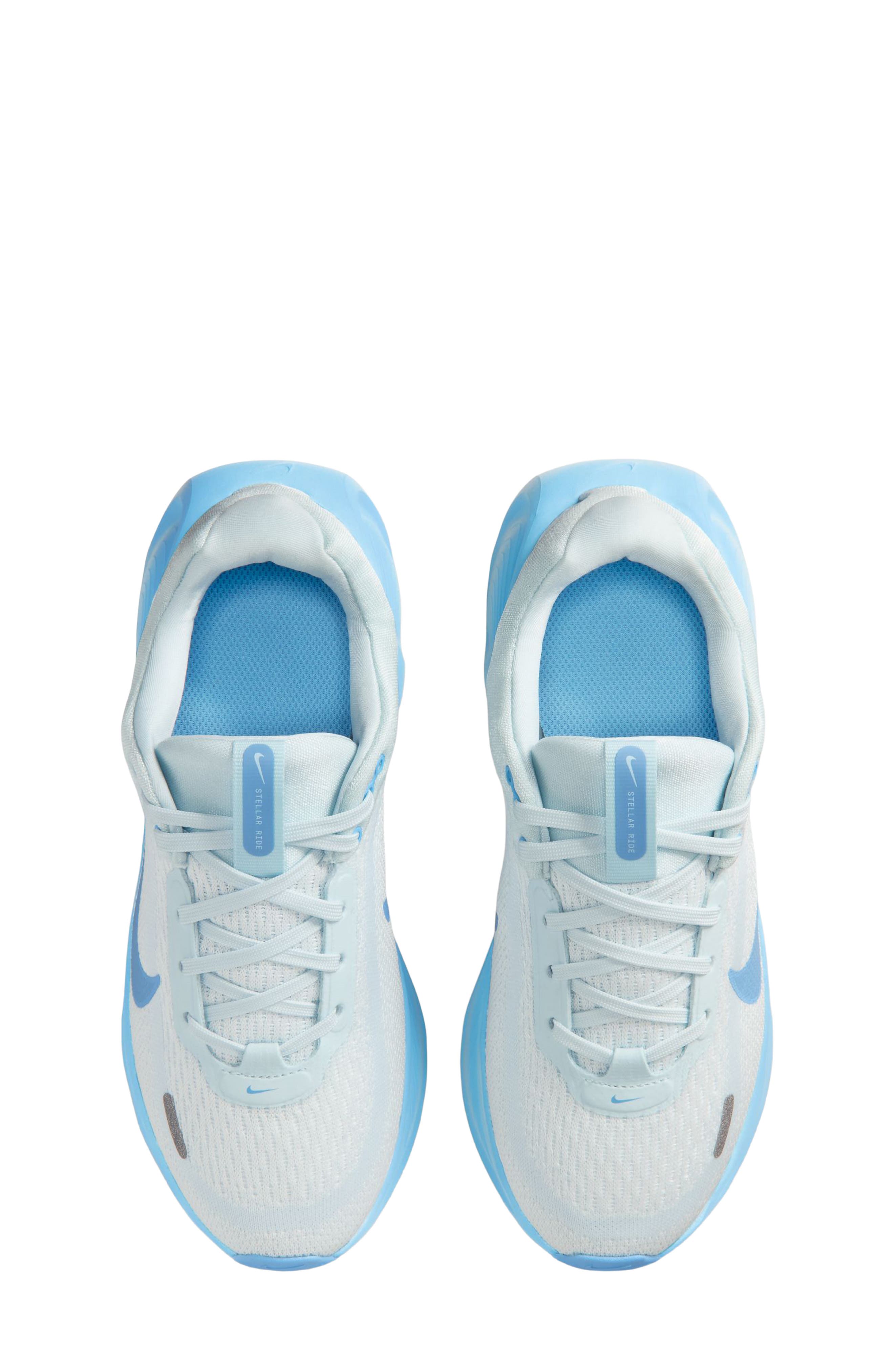 Kids' Stellar Ride Running Sneaker, Alternate, color, 108 SMTWHT/FBBLUE