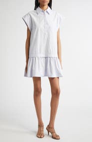 A.L.C. Brock Cotton Poplin Minidress