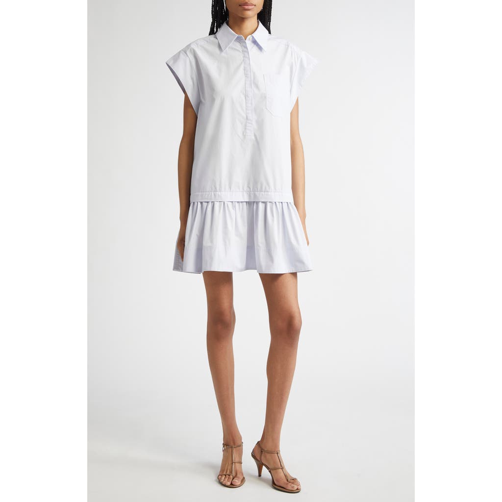 A.l.c . Brock Cotton Poplin Minidress