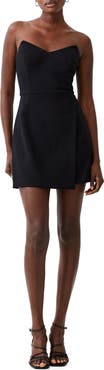 French Connection Whisper Strapless Minidress