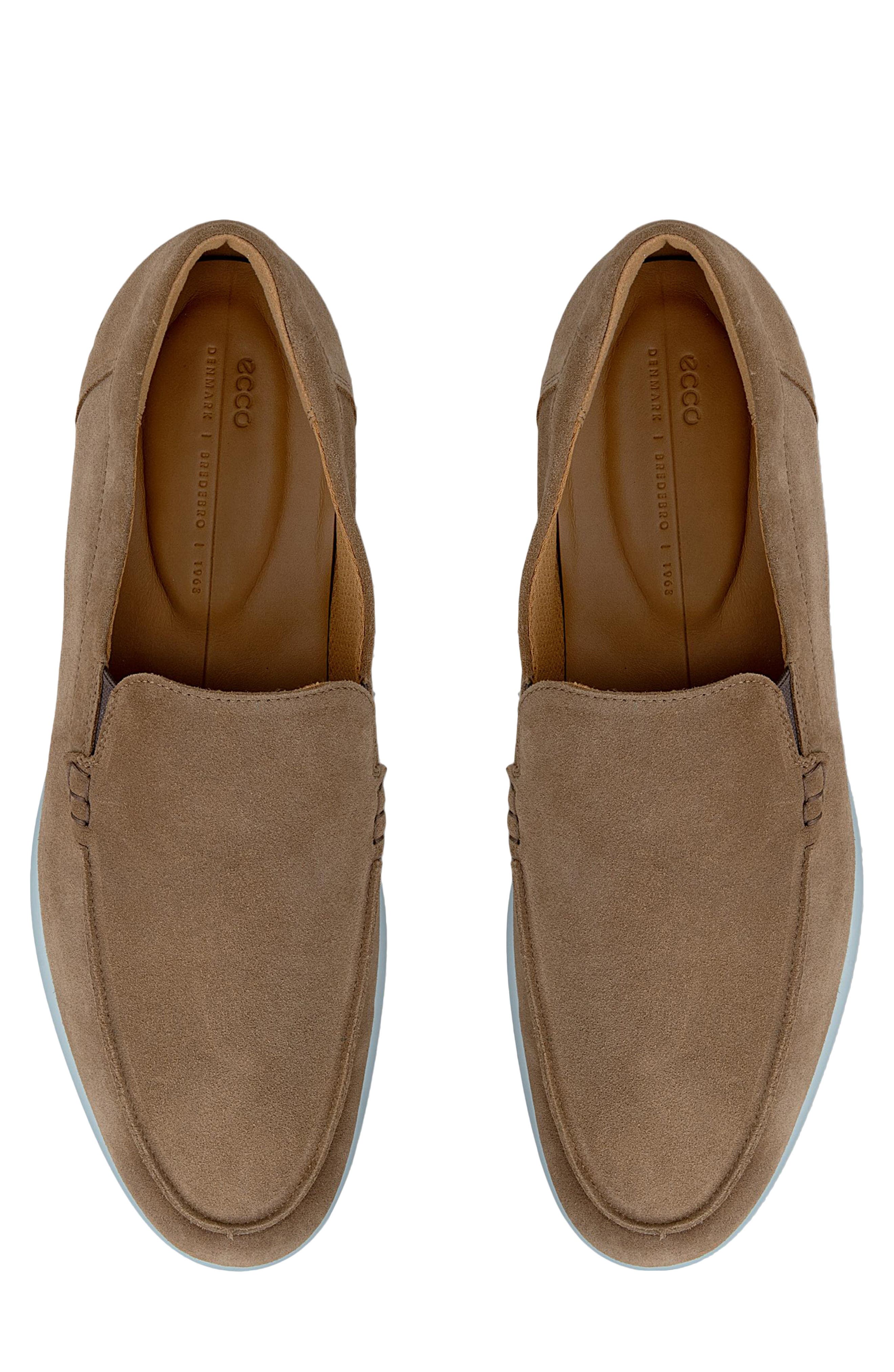 ECCO Metropole Verona Loafer, Alternate, color, Camel Nubuck